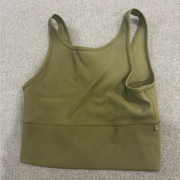 Lululemon Power Pivot Ribbed Tank Top Size 6 - Picture 3 of 6